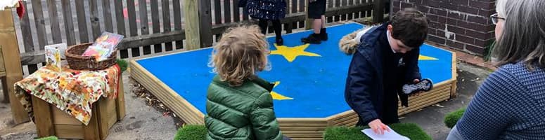 Hayfield Primary's EYFS Playground Equipment